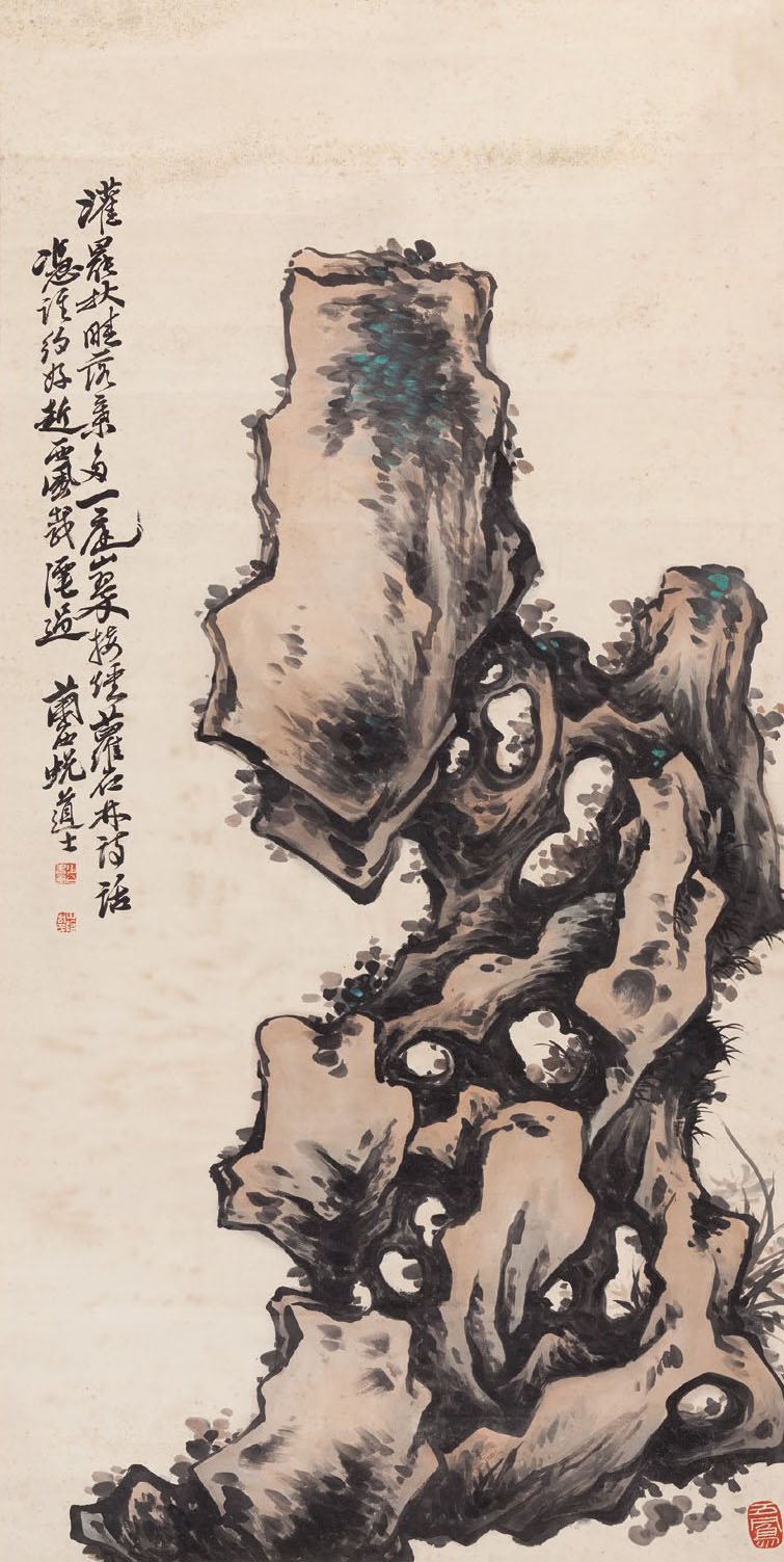 孤石图