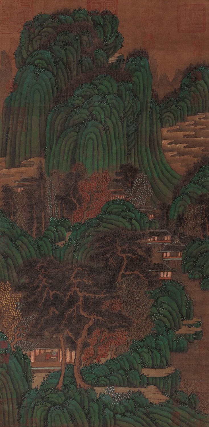 青绿山水