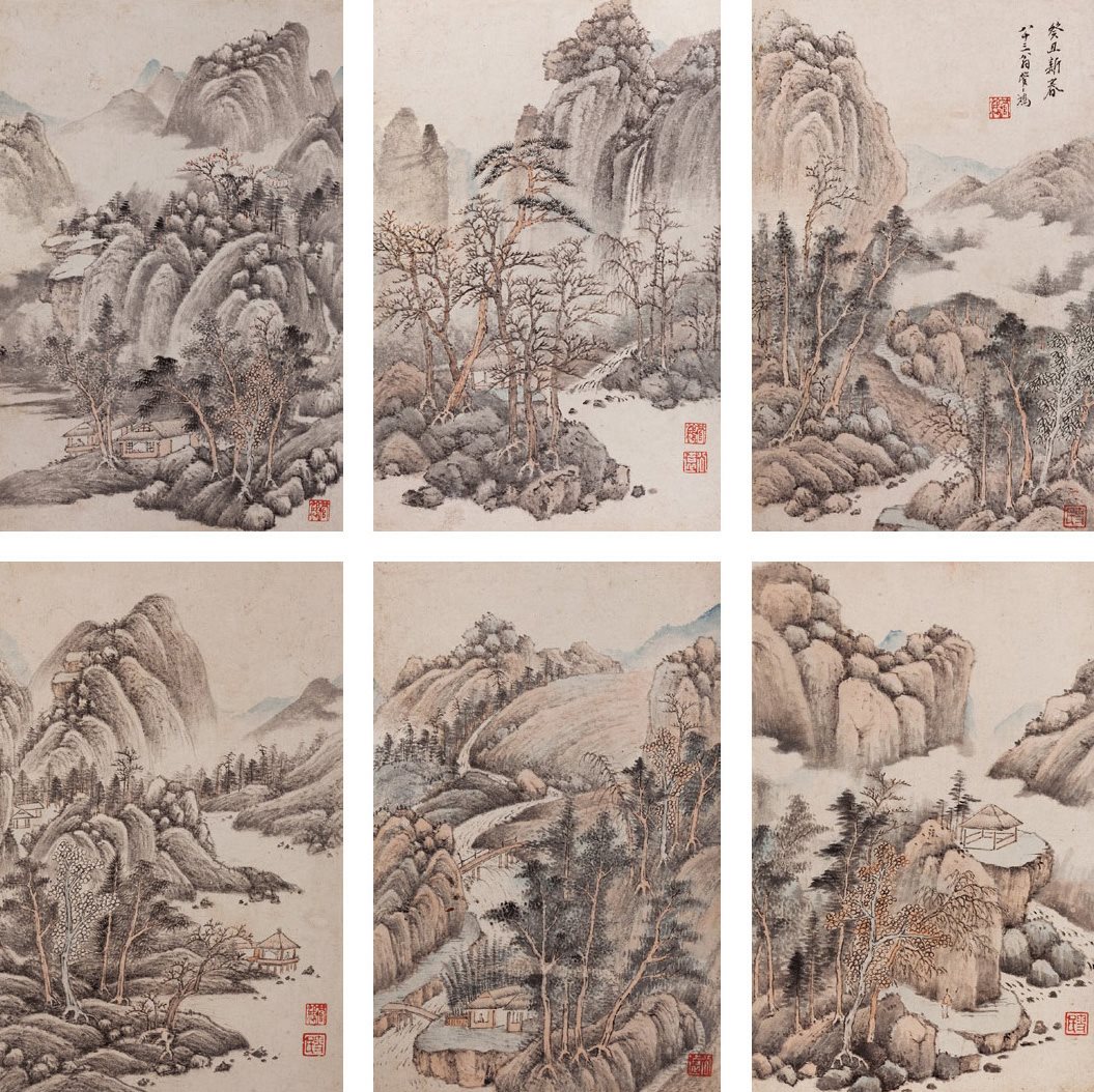 山水册