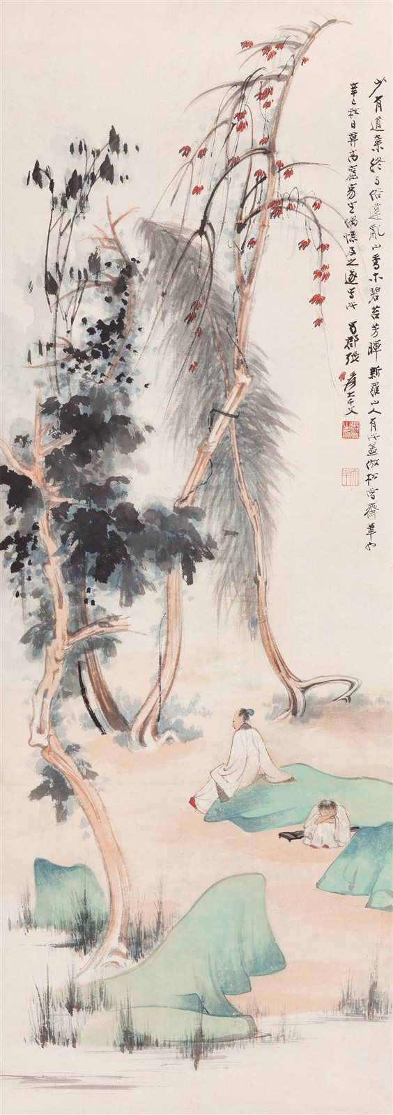 桐荫高士