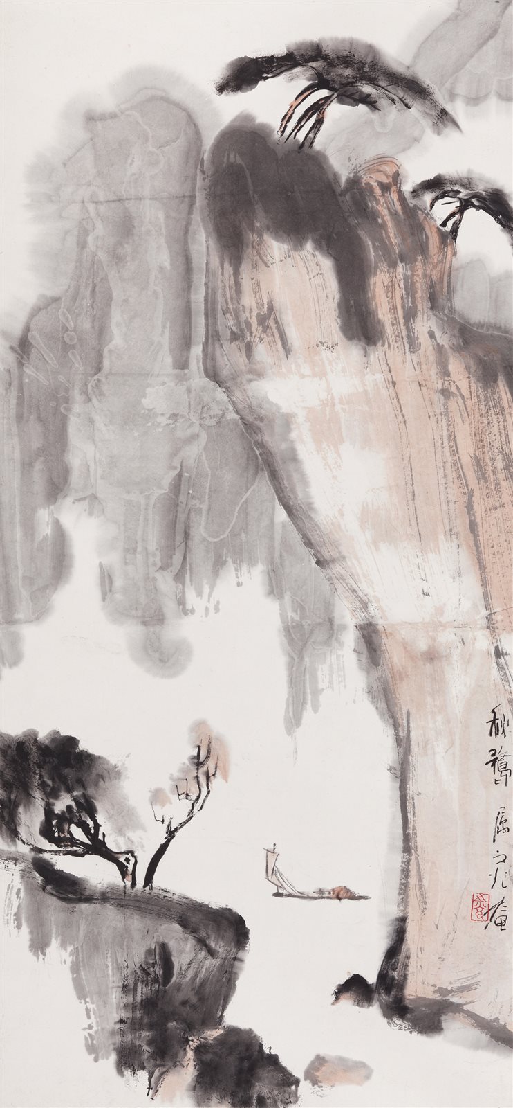 烟水云帆图