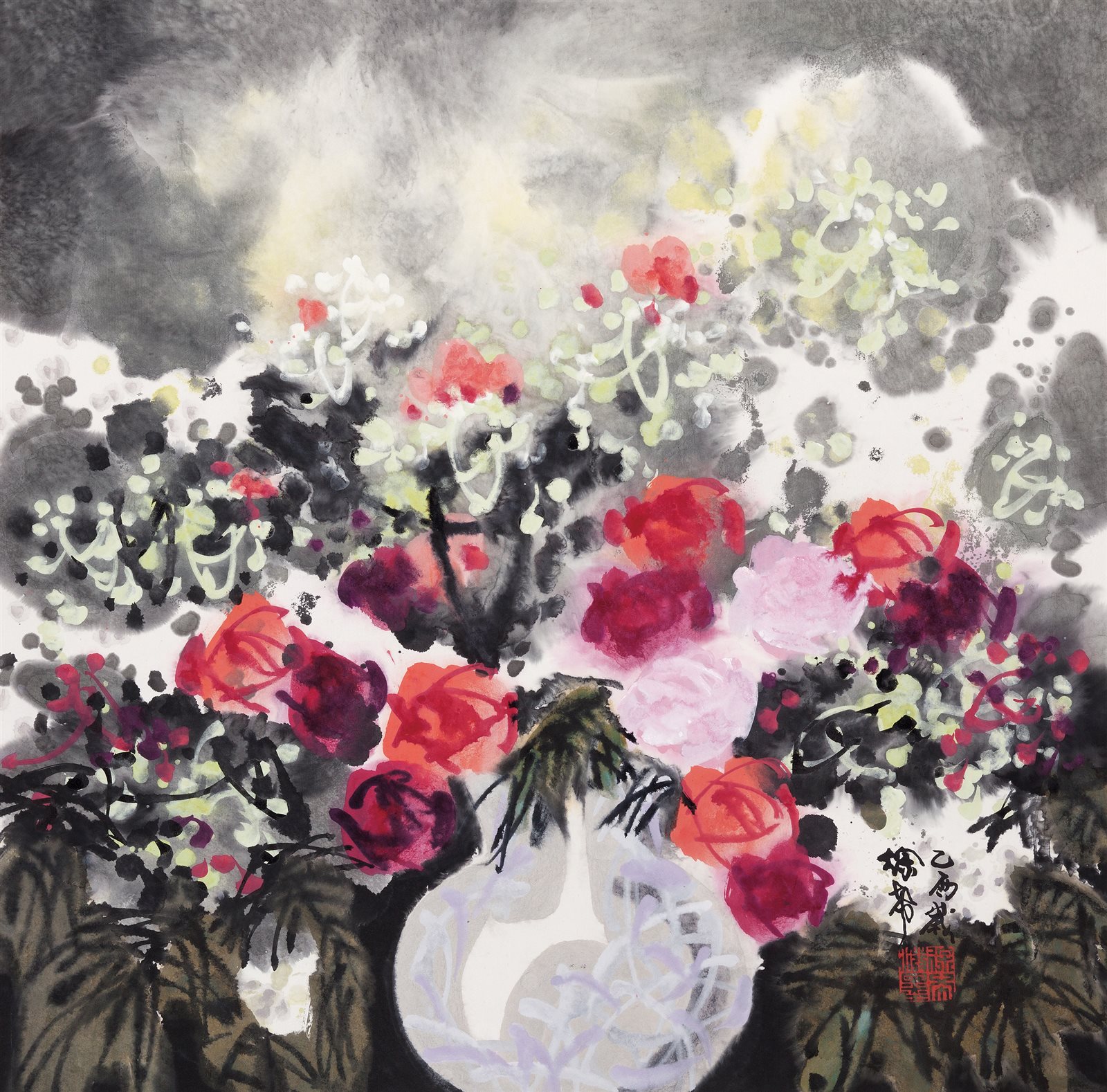 瓶花