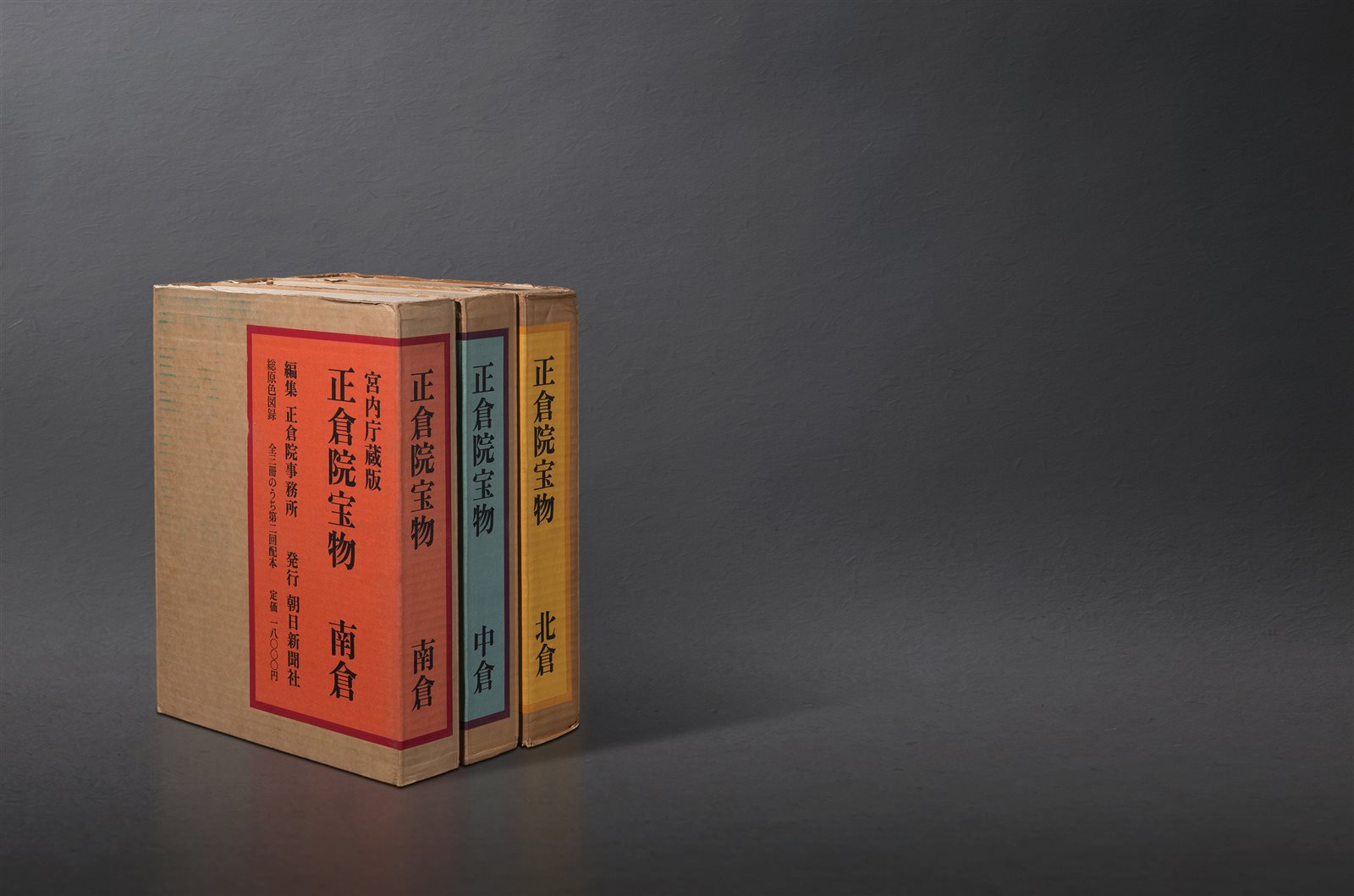 《正仓院宝物》3册全