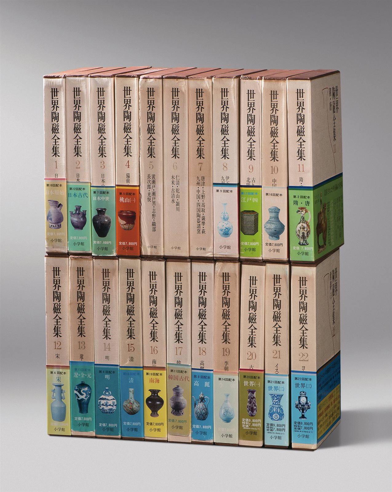 精装原函《世界陶瓷全集》二十二册全