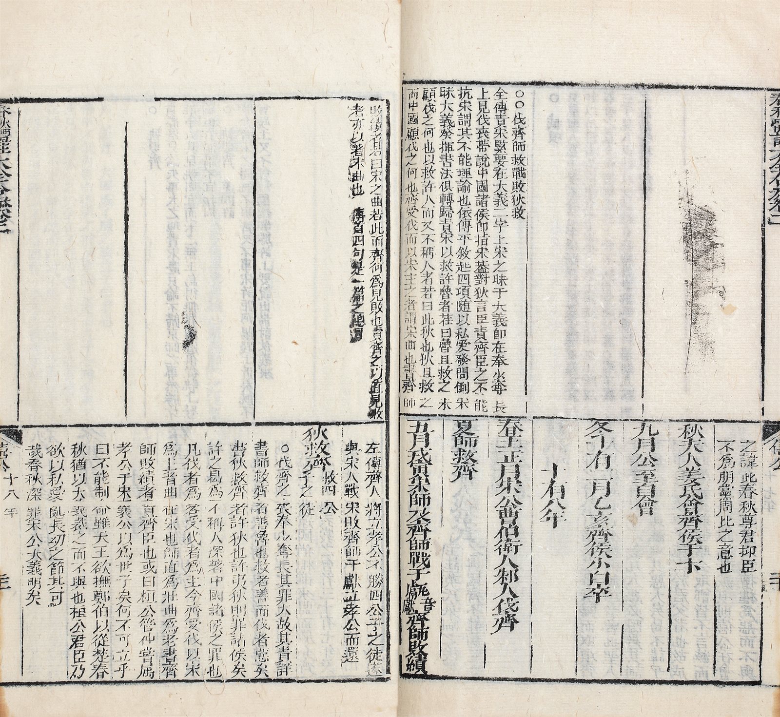 诗、书、礼、春秋体注 