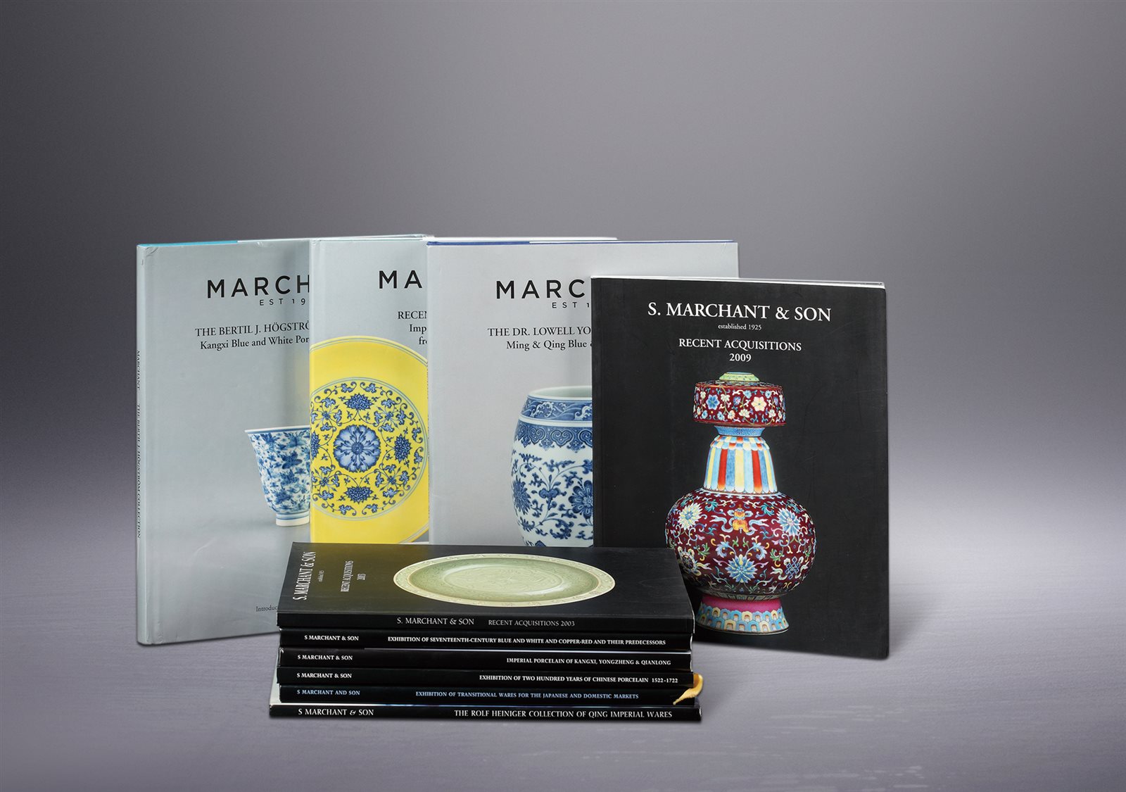 马钱特中国艺术品展览图录10册