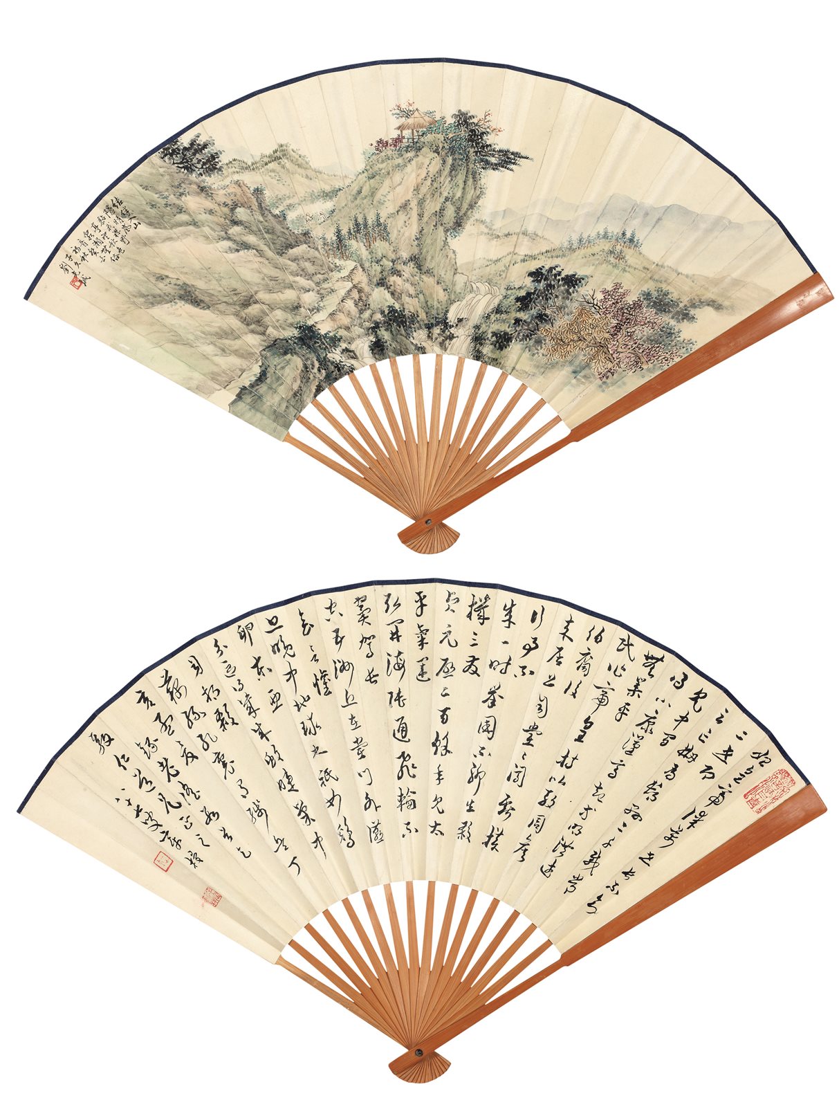 野亭秋色
章草书法