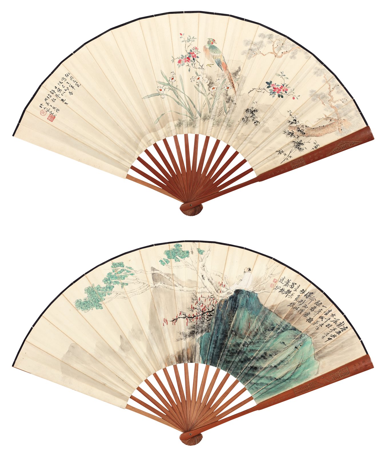 高仕图
仿周之冕花鸟