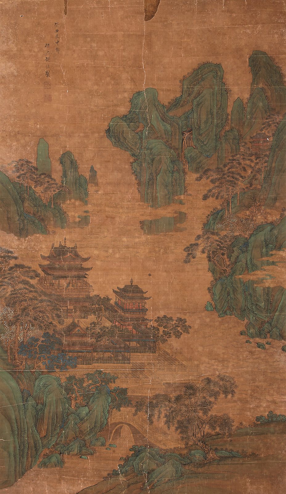 江帆楼阁图