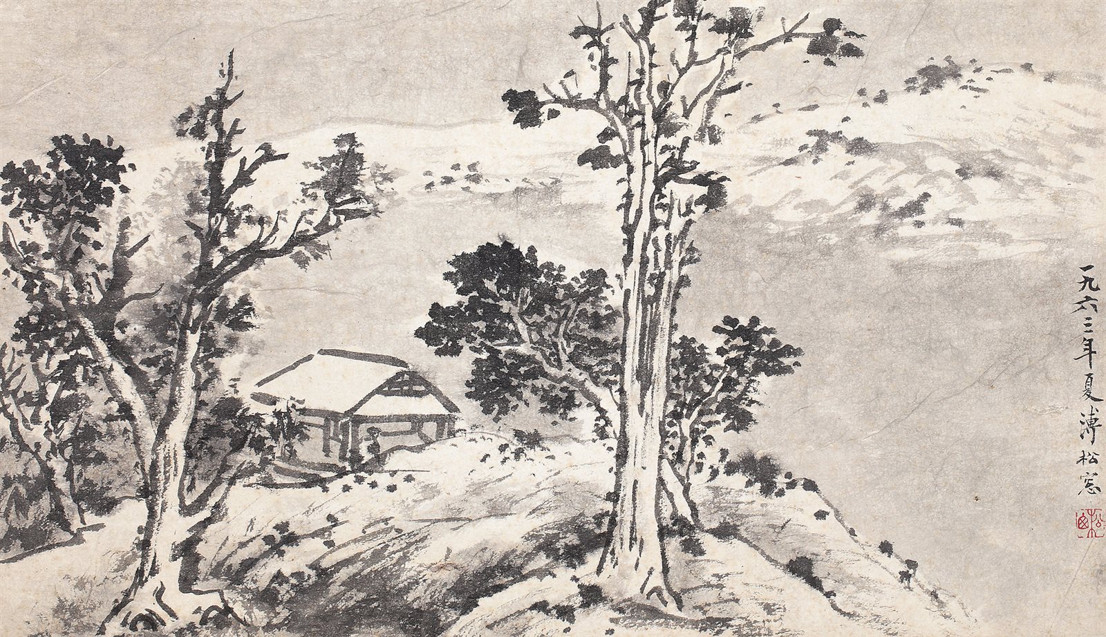 江堤渔隐