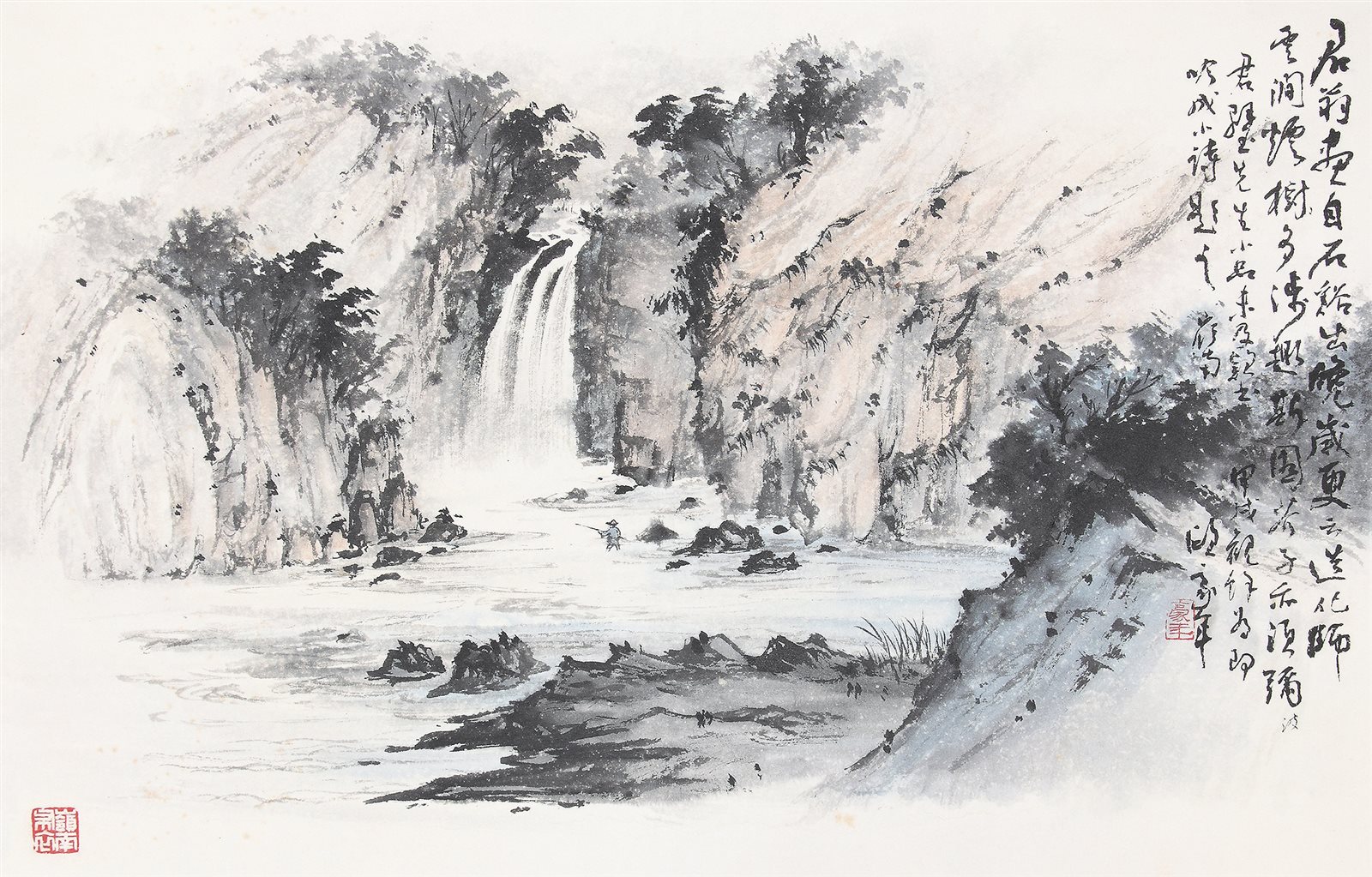 云涧烟树