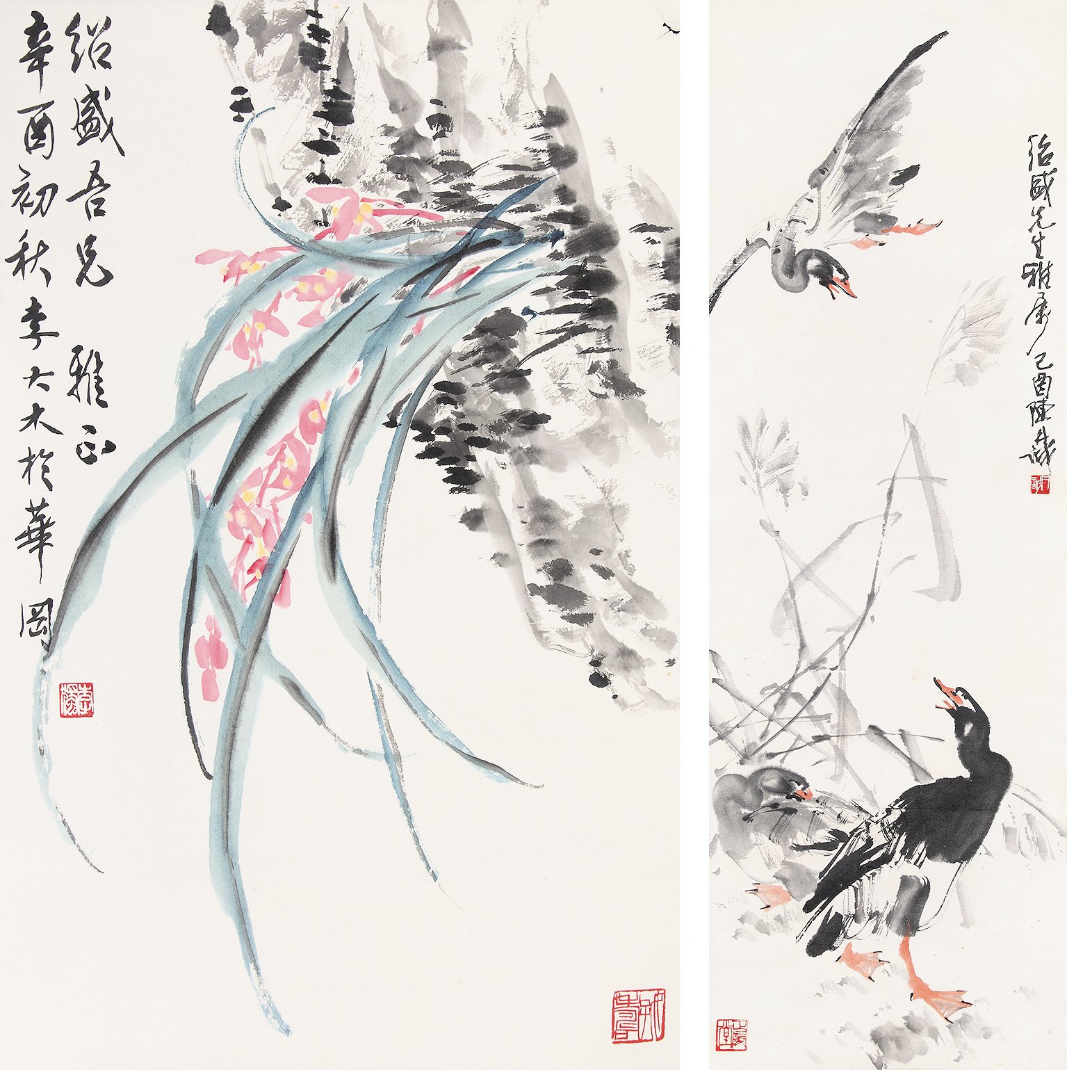 花鸟二帧
