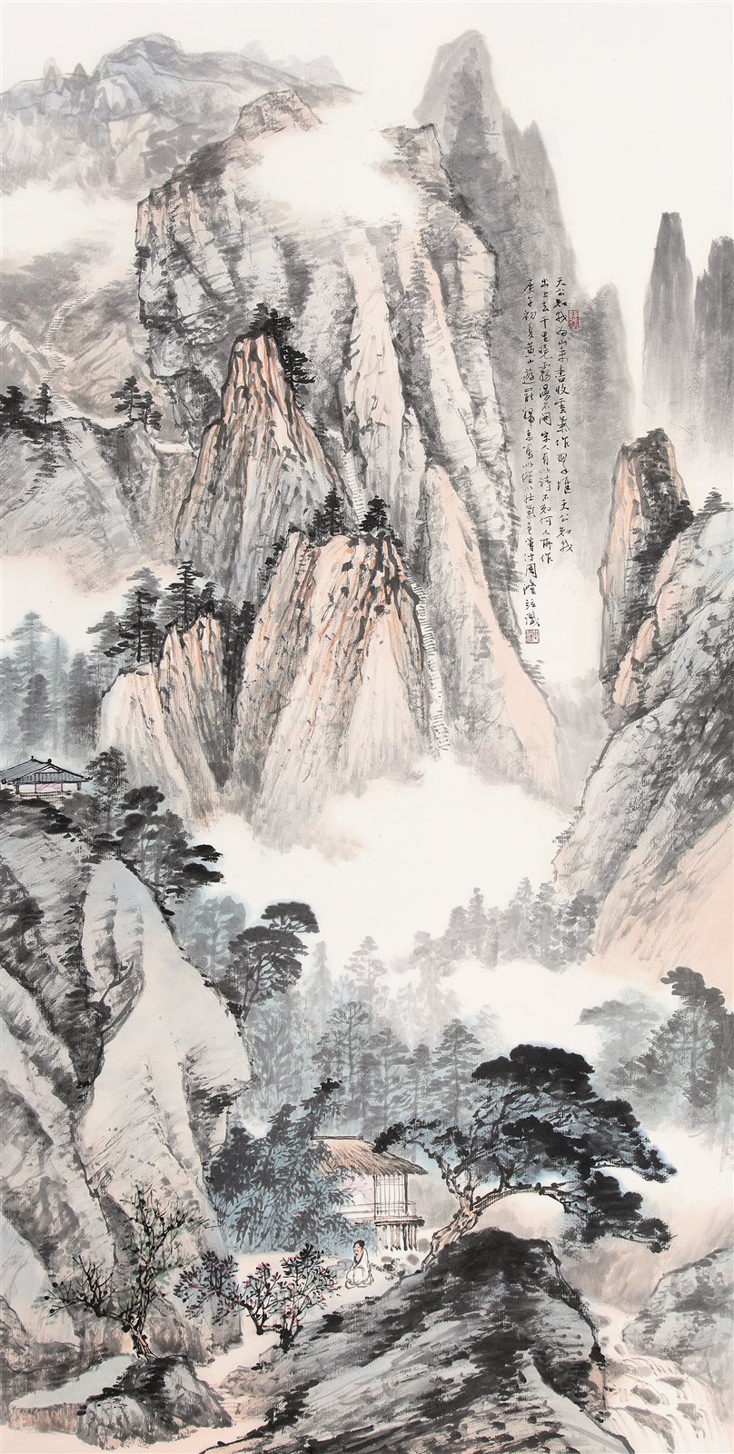 黄山山色