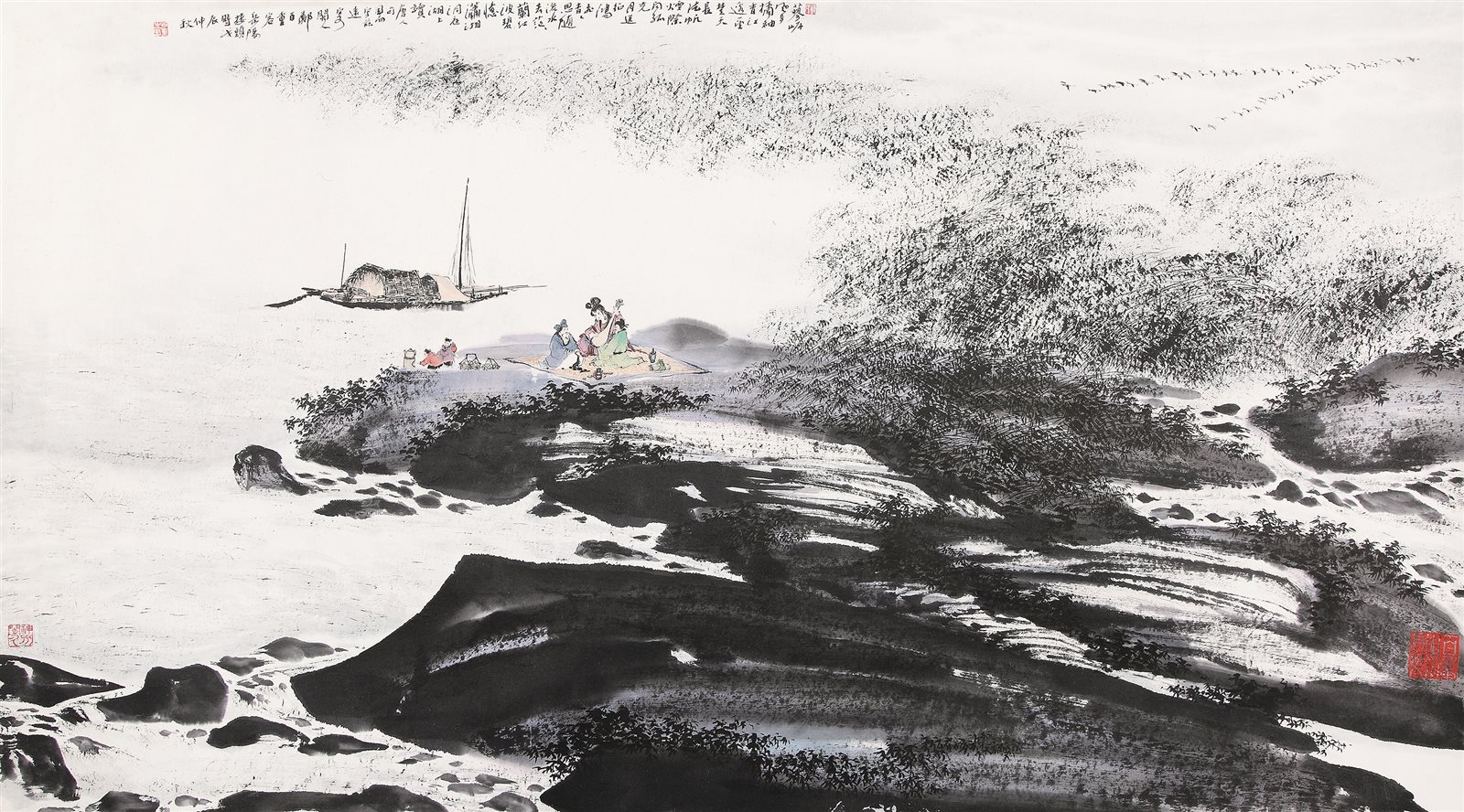 唐人诗意图