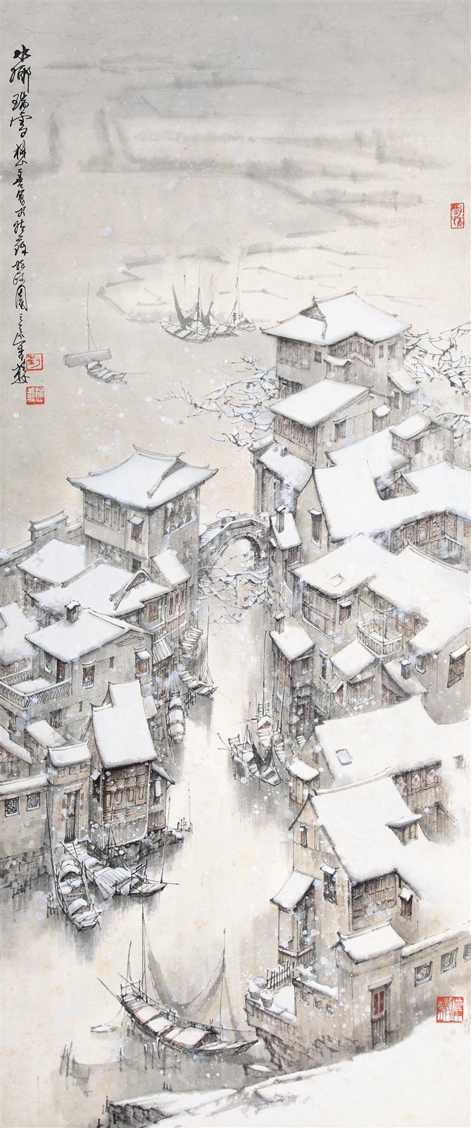 水乡瑞雪