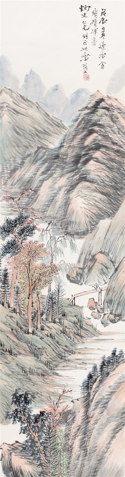 板桥扶杖