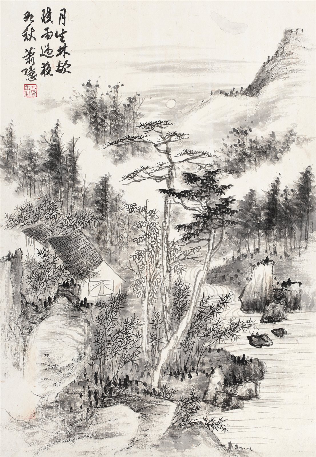 雨过夜林