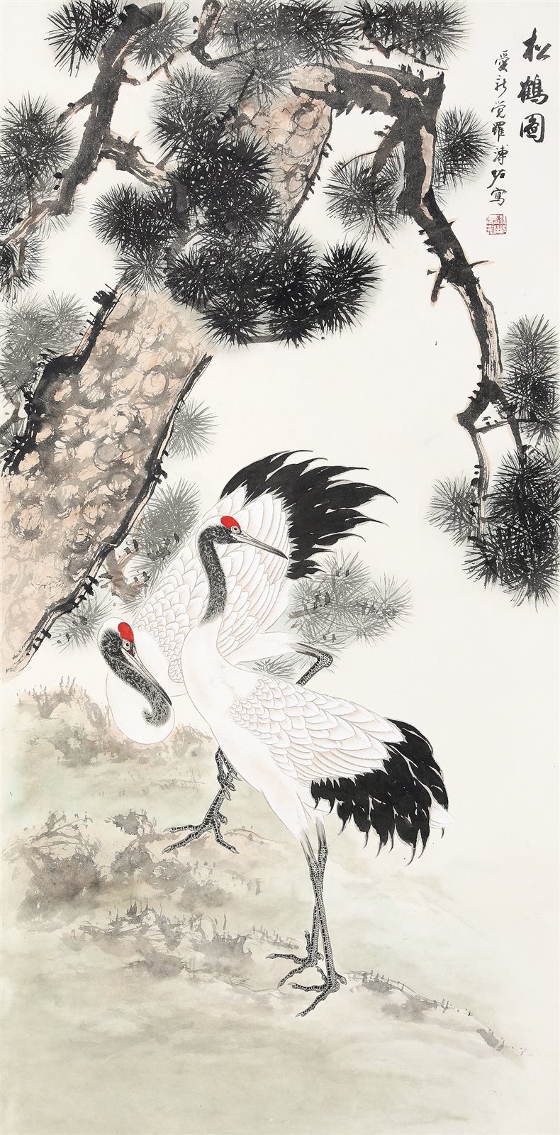 松鹤图