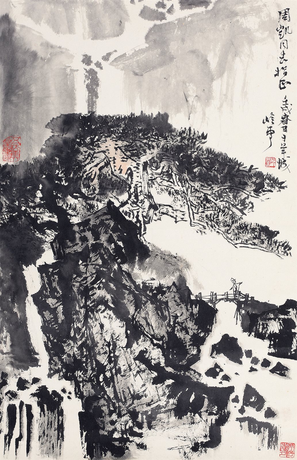 溪山雨意
