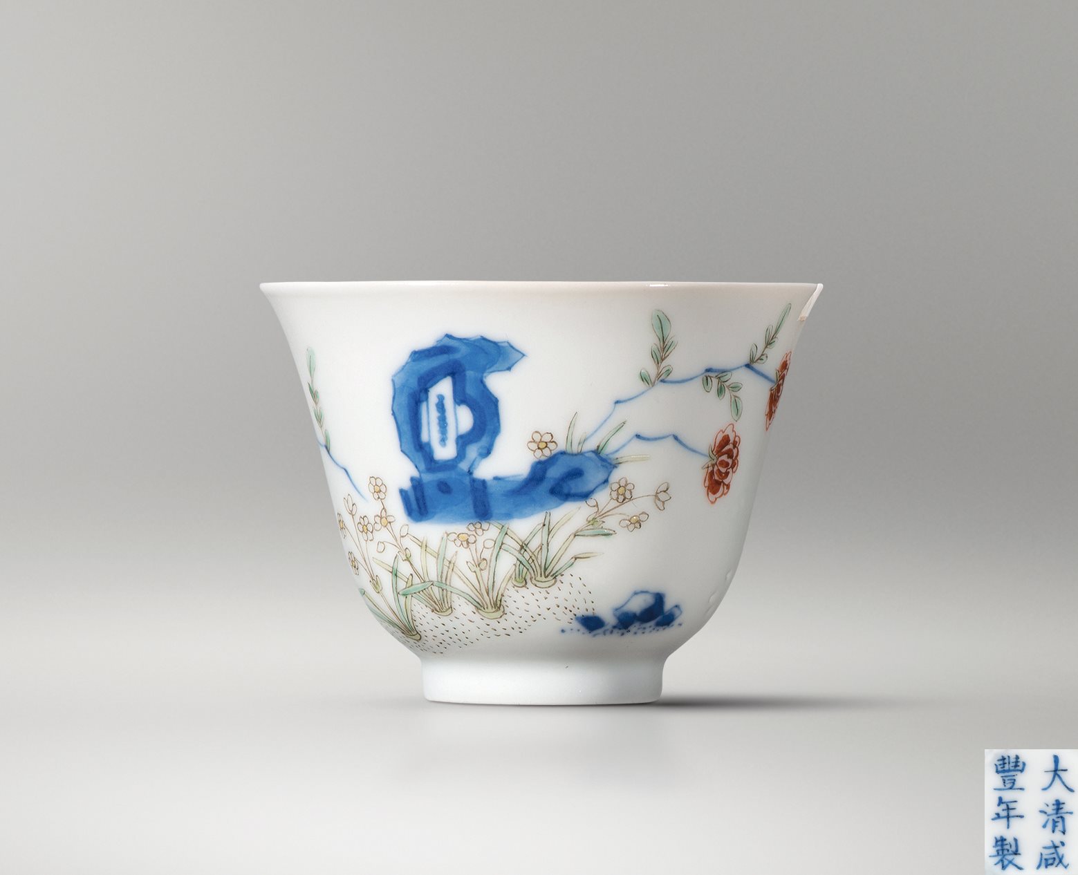 五彩花神杯