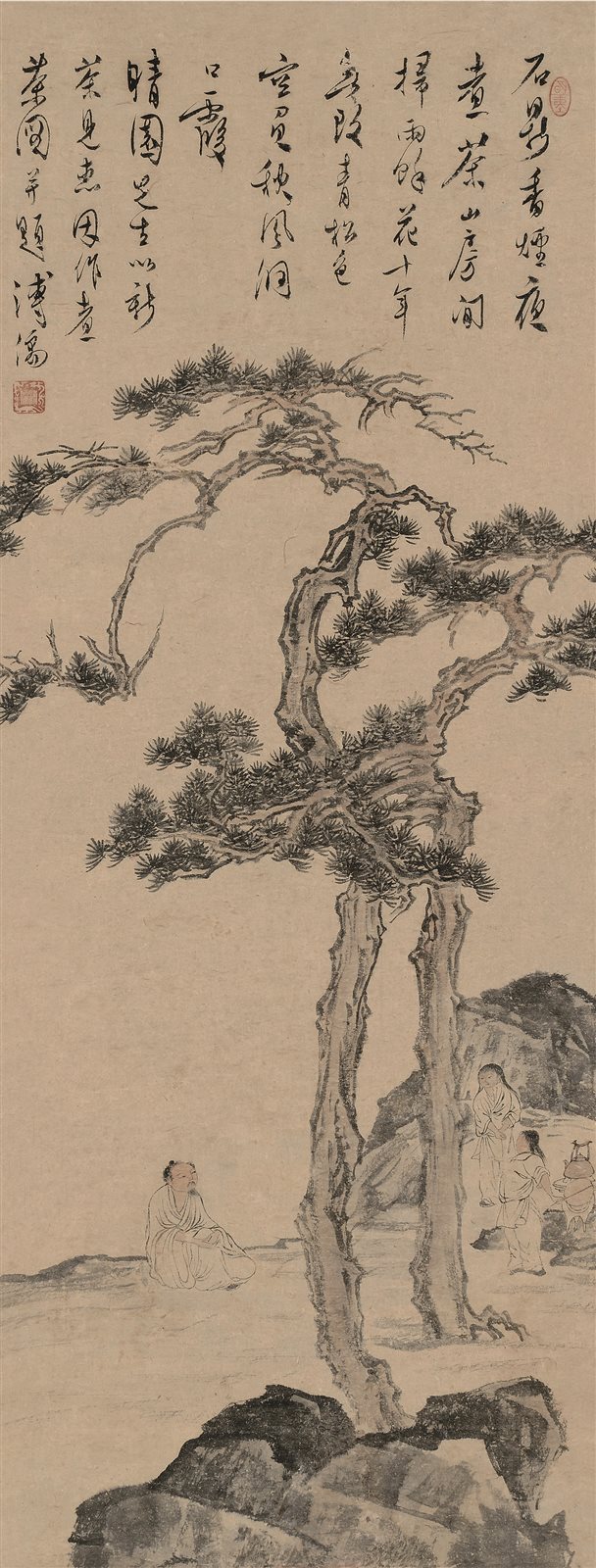 煮茶图