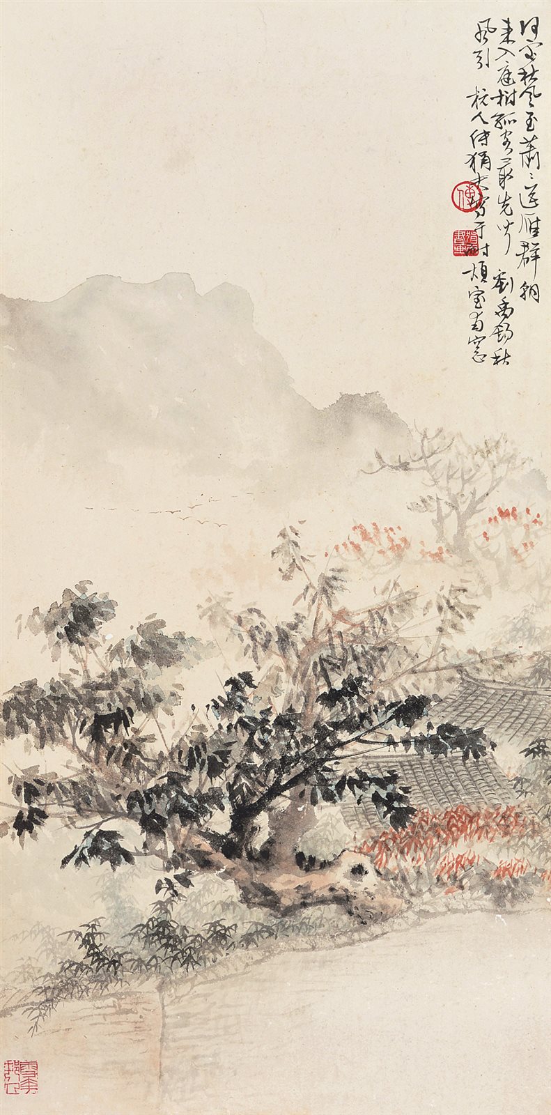 唐人诗意图