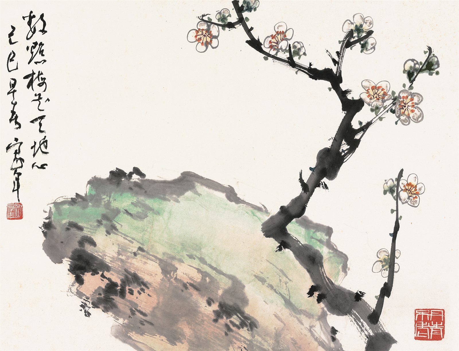 梅石双清