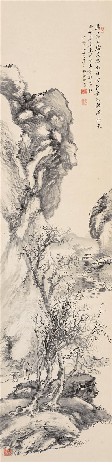 万壑通幽图