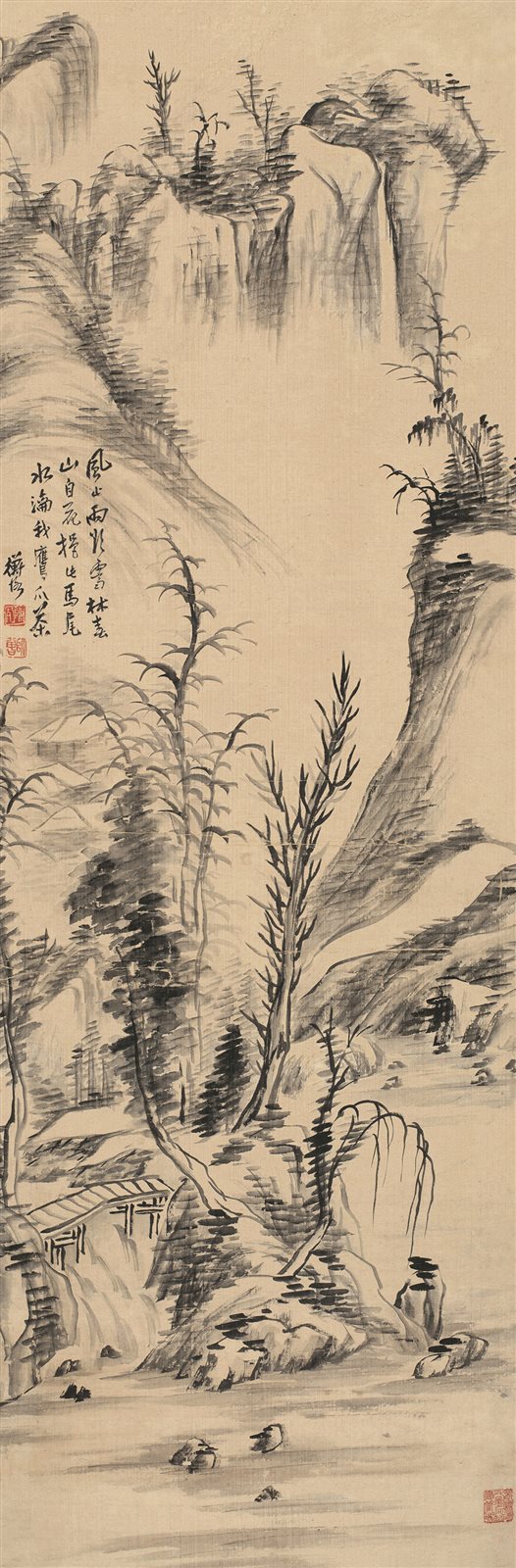 春山雨霁