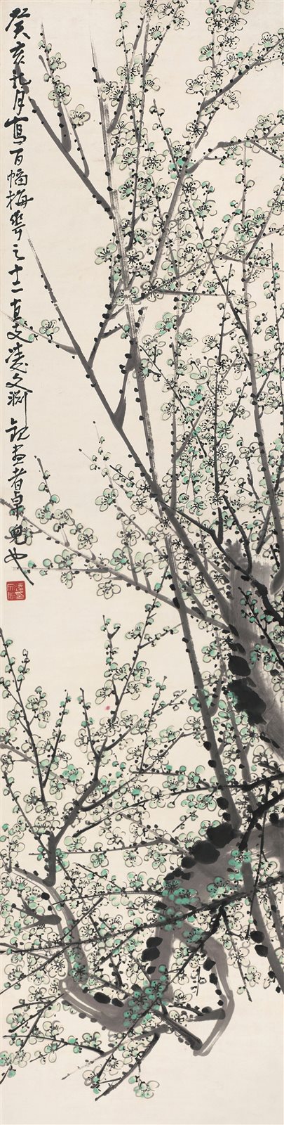 百梅图