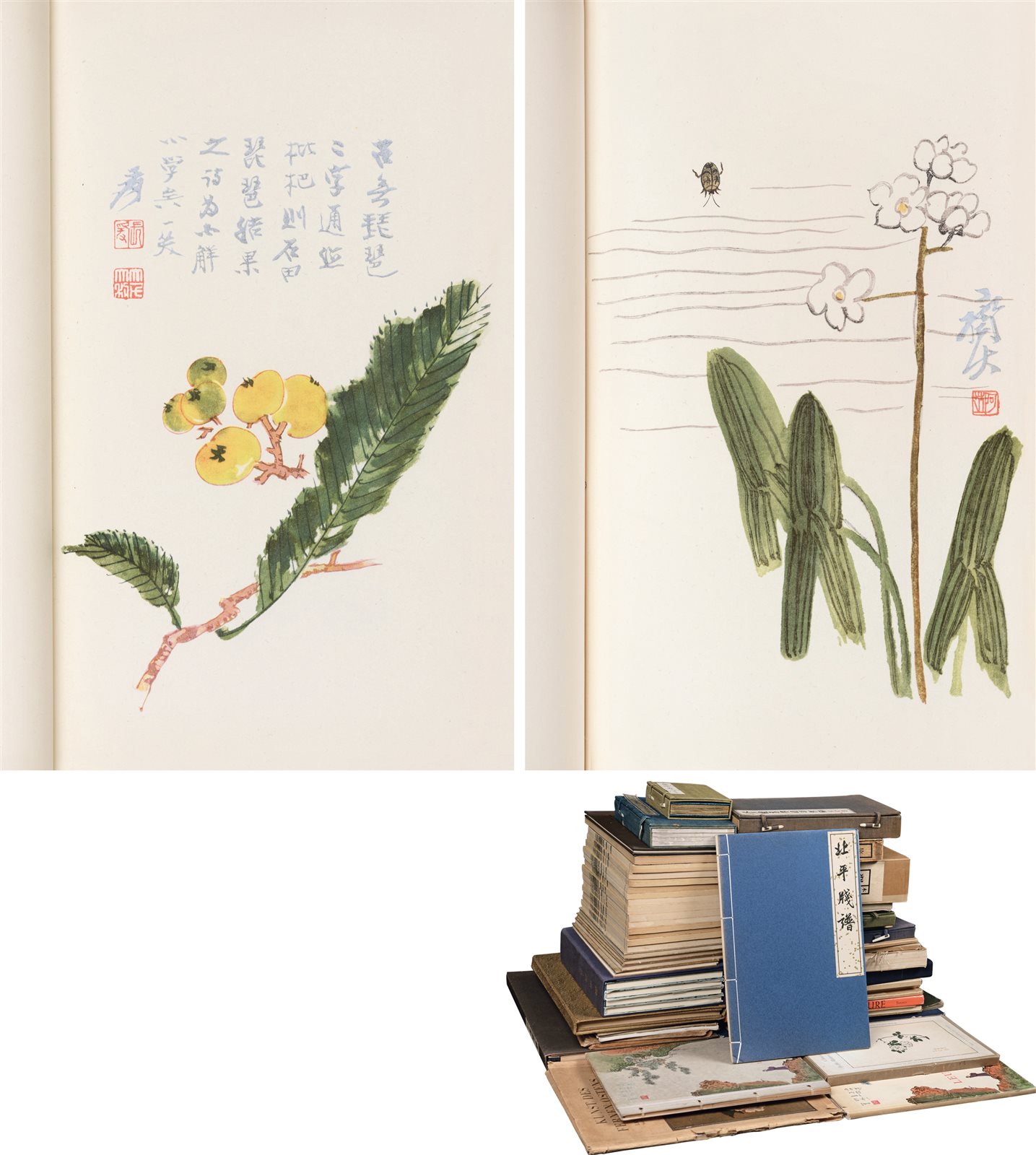 艺术画册、碑帖等旧书一批