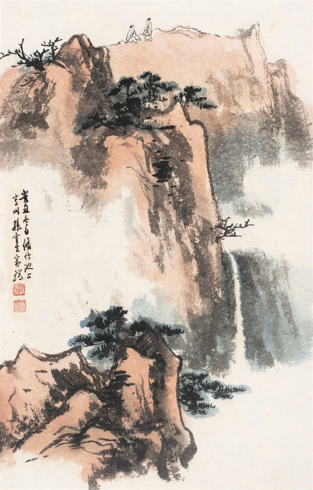 松峰远眺