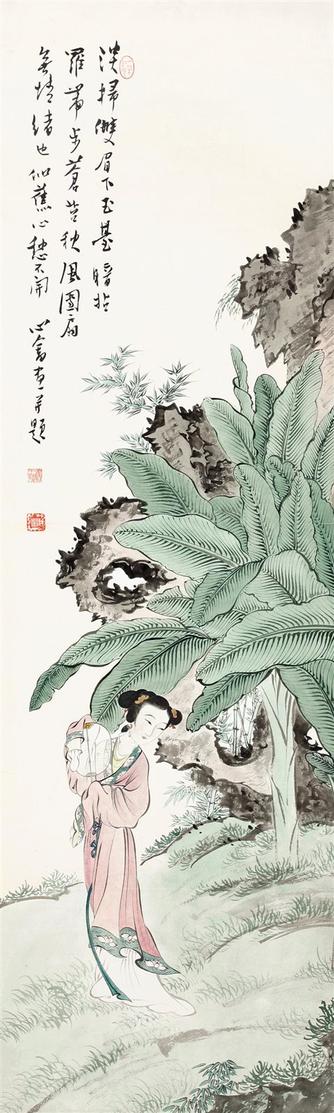 芭蕉仕女
