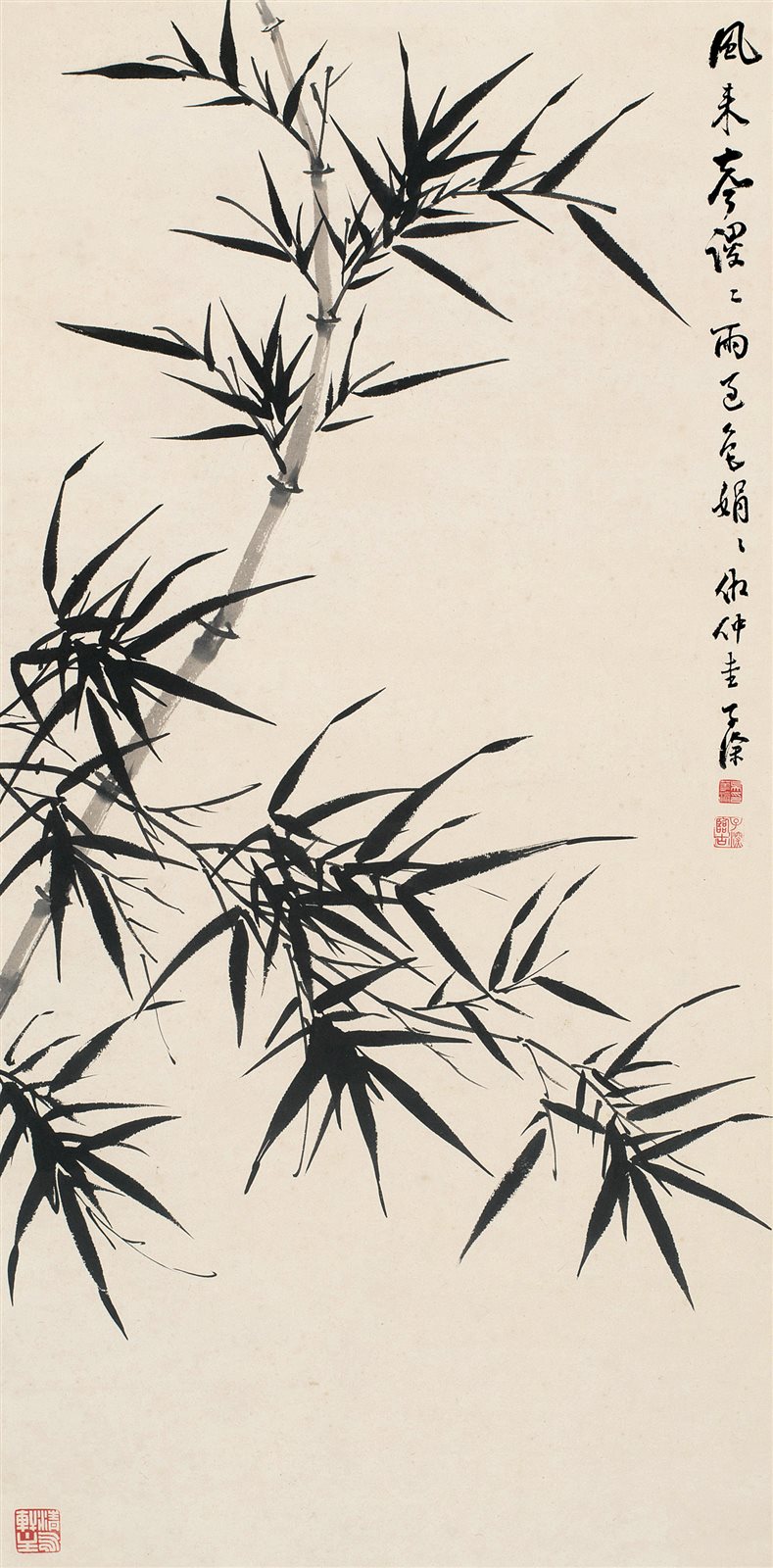墨竹图