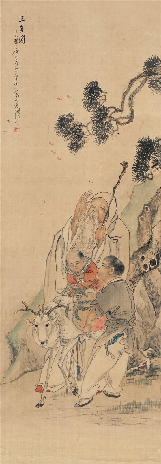 三多图