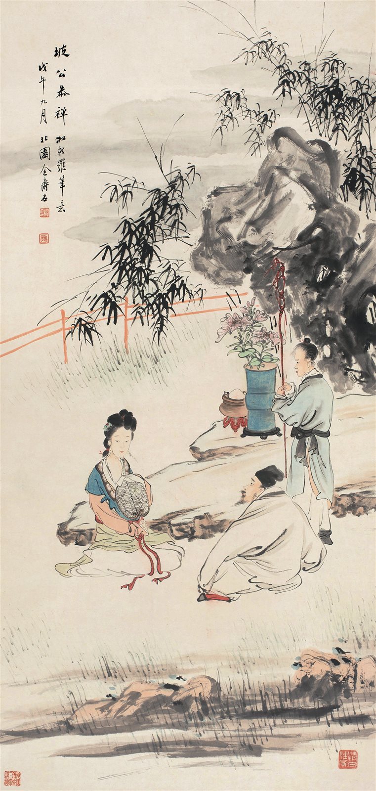 坡公参禅