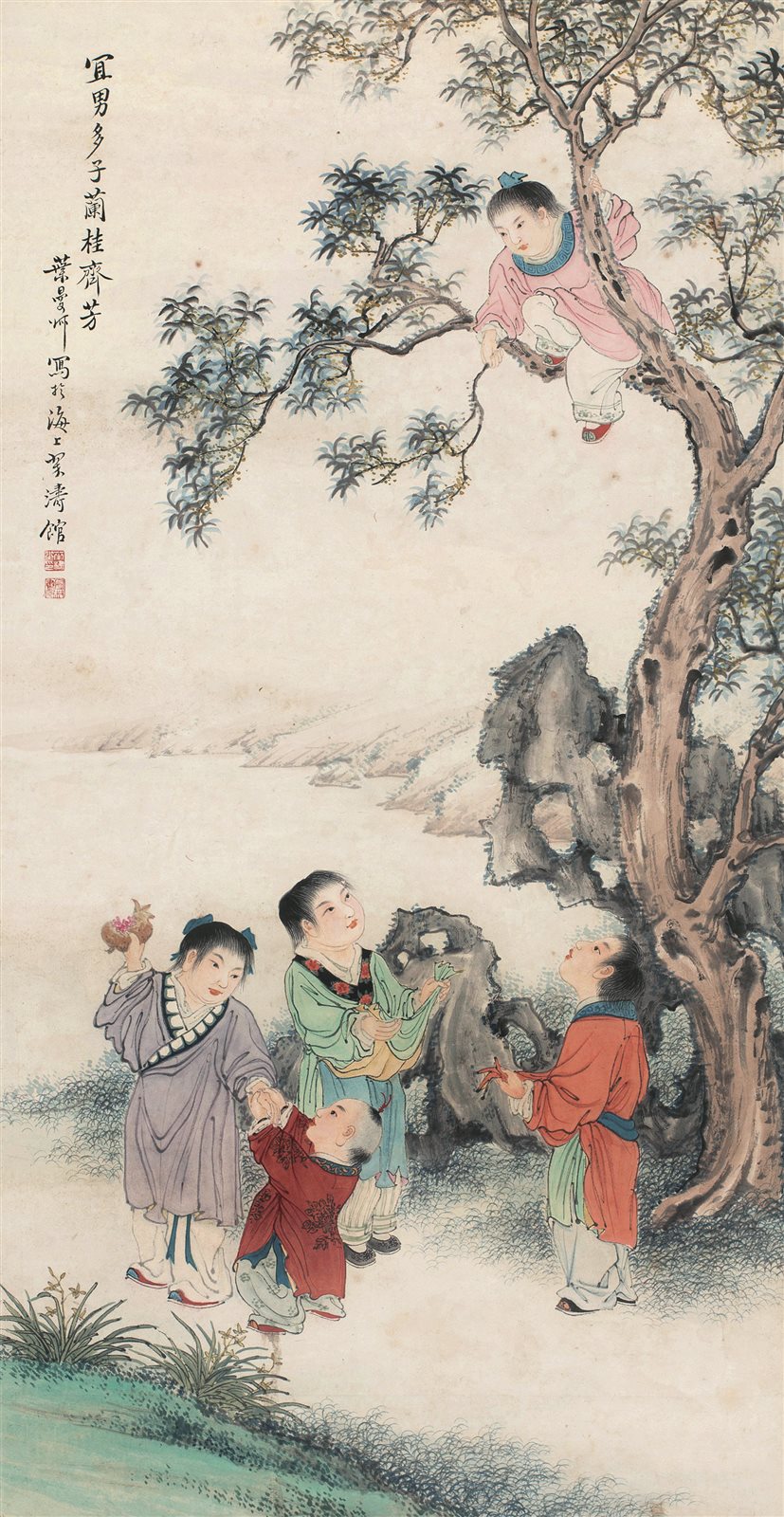 多子图