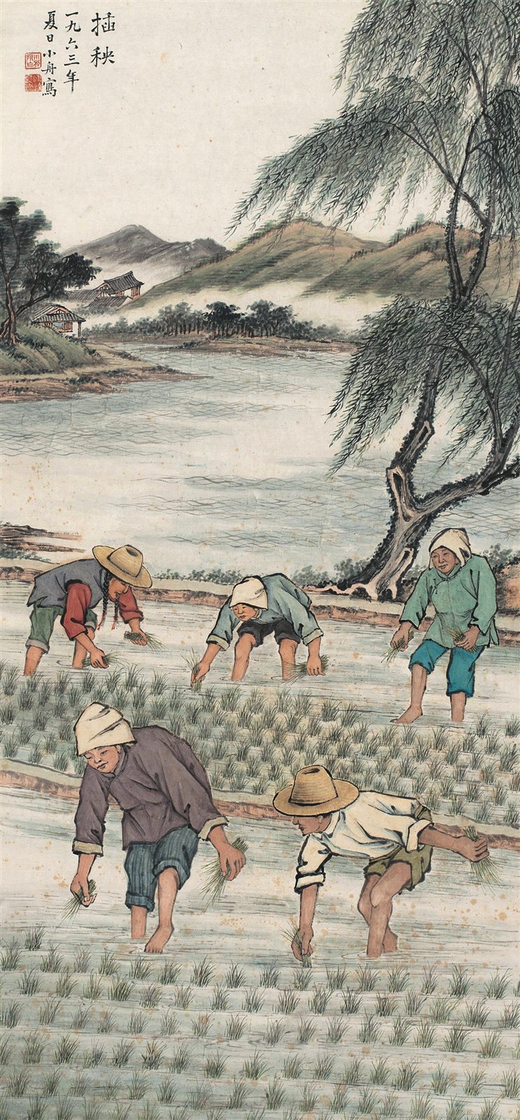 插秧