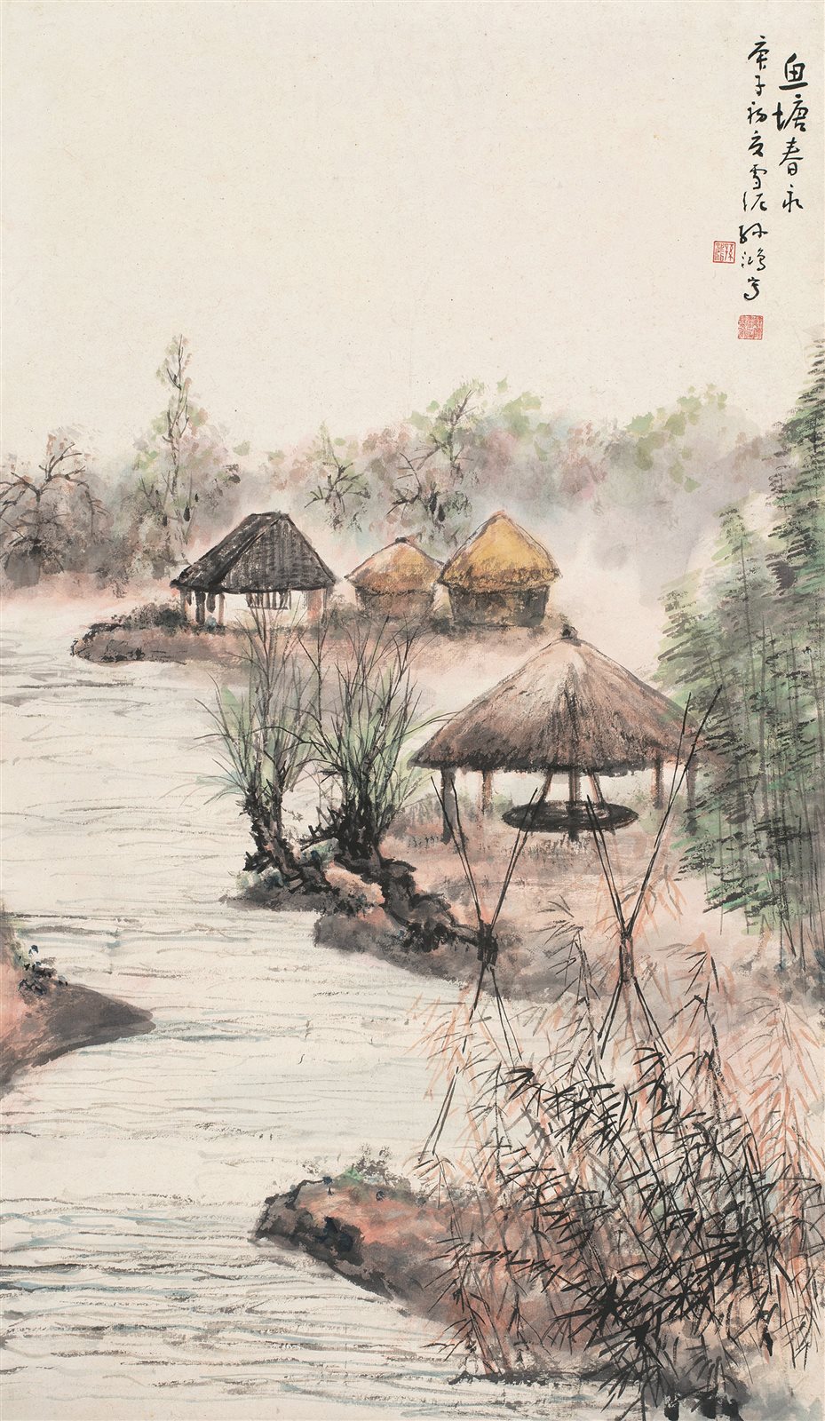 鱼塘春永