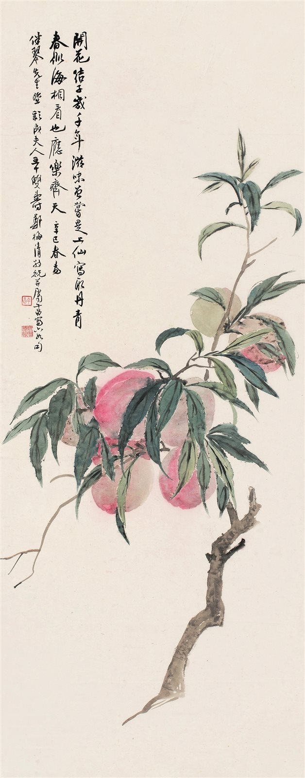 双寿图