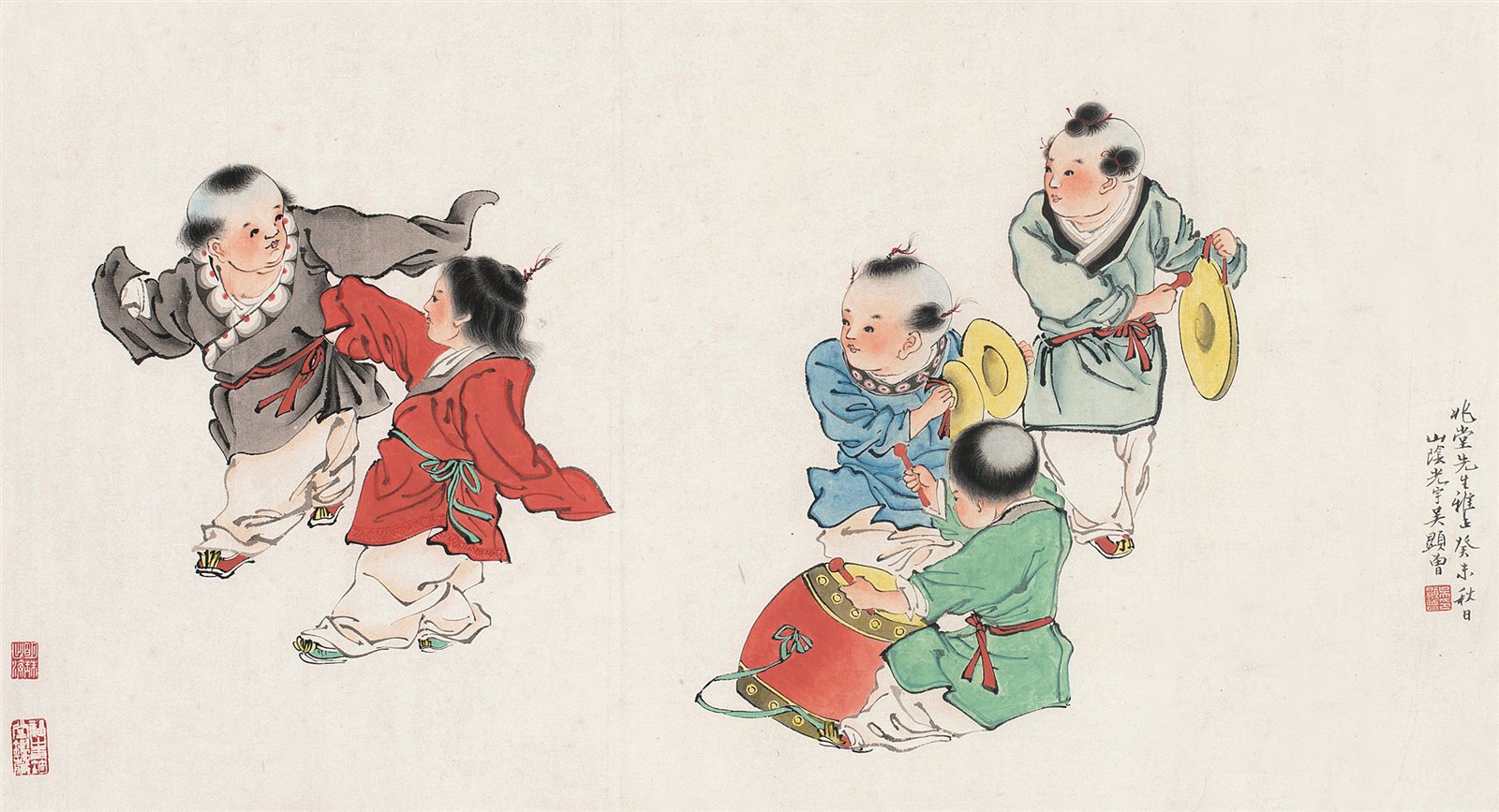 婴戏图