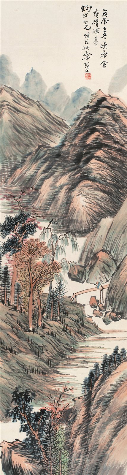 板桥扶杖