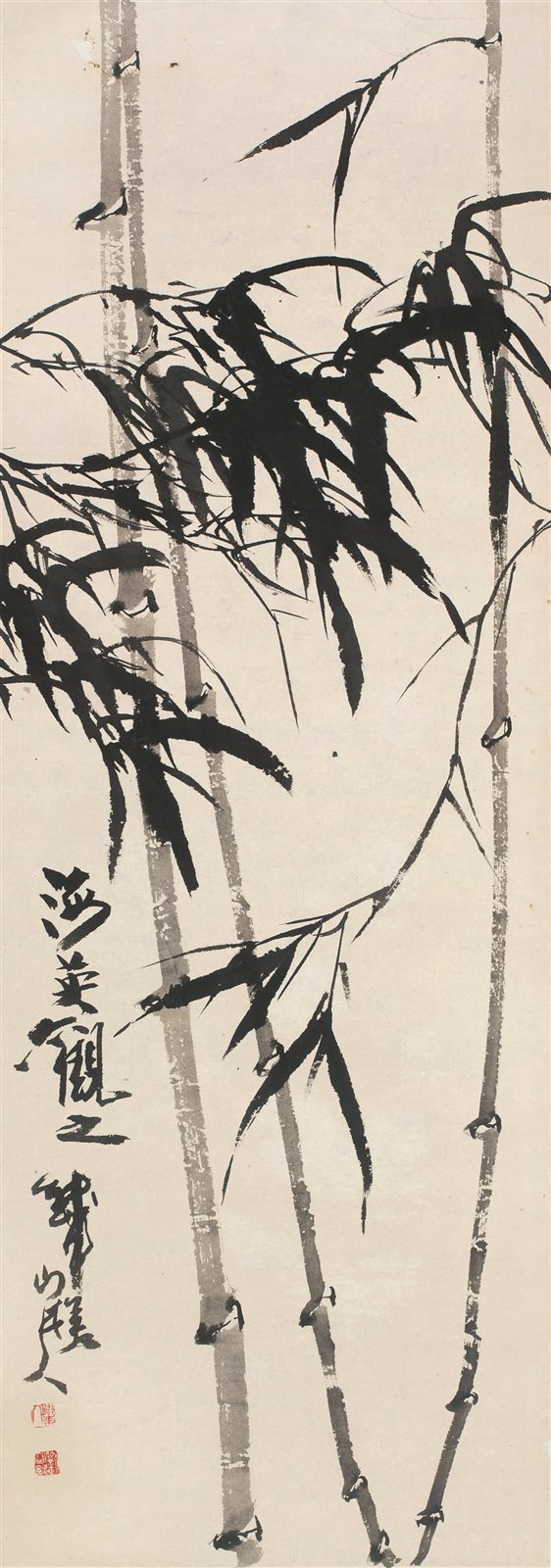 墨竹图