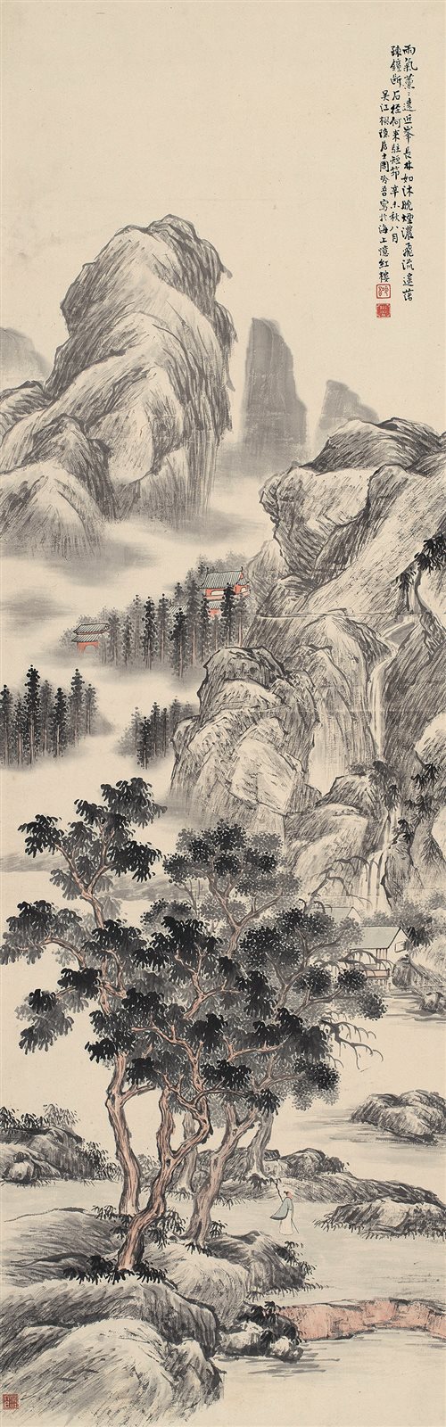 雨气如烟