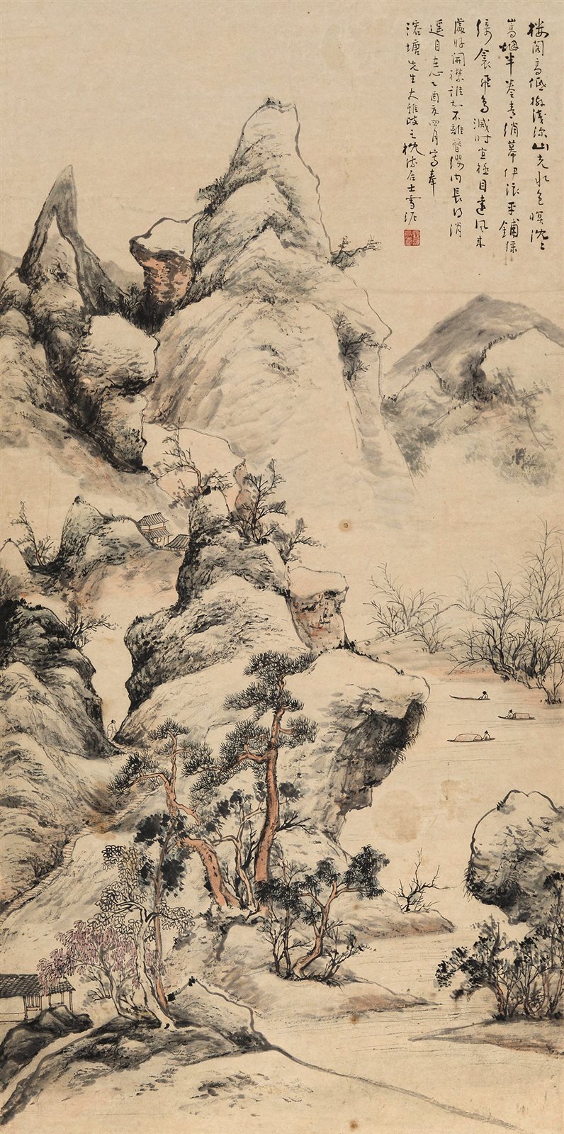 菩提寺晚眺