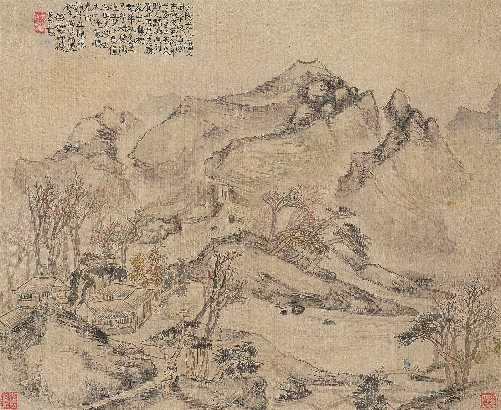 鹊华秋色图