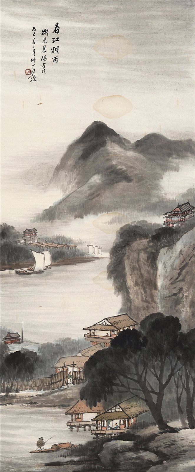 春江烟雨