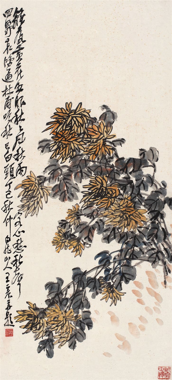 篱边黄花