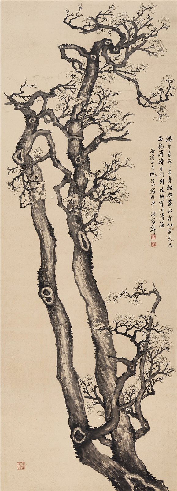 老梅图