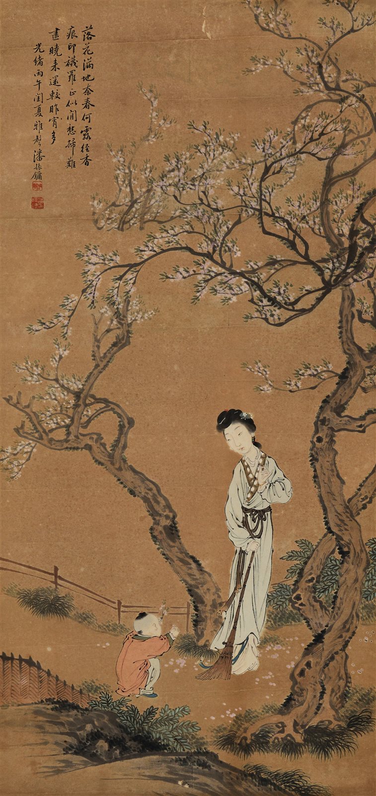 满地落花